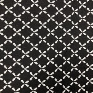Keepsake Calico by Joann 2‎ Yards Black Diamond Print Fabric 42 in Wide Sewing